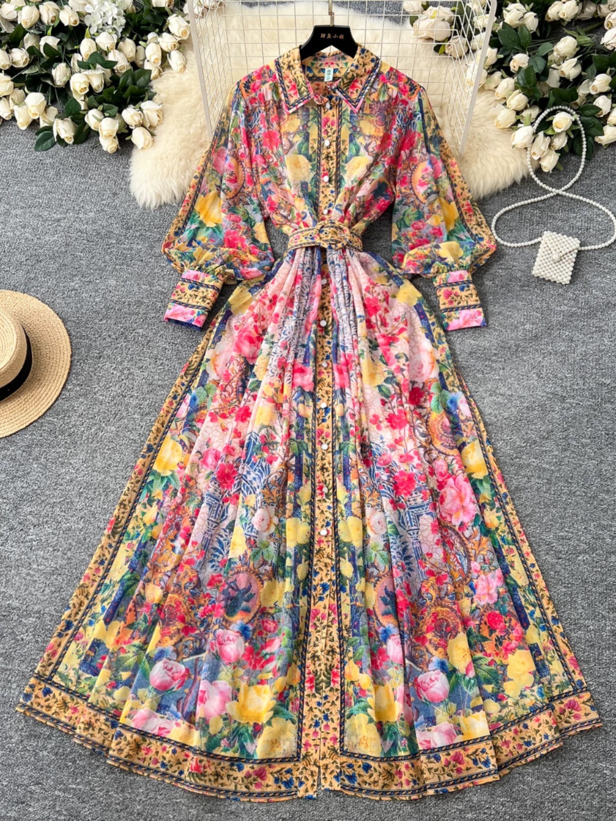 Serenity in paradise dress ED219 images